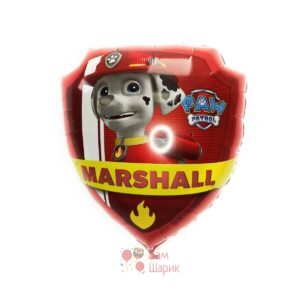 Фольгированный шар Щенячий патруль Маршал