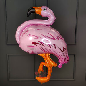 Фольгированная фигура фламинго