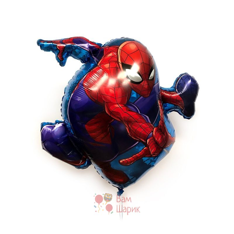 Фольгированная фигура Человек паук в прыжке